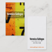 Art Tech Visitekaartje "Mode Stylist" (Voorkant / Achterkant)