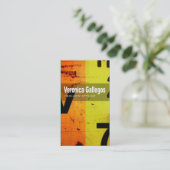 Art Tech Visitekaartje "Mode Stylist" (Staand voorkant)