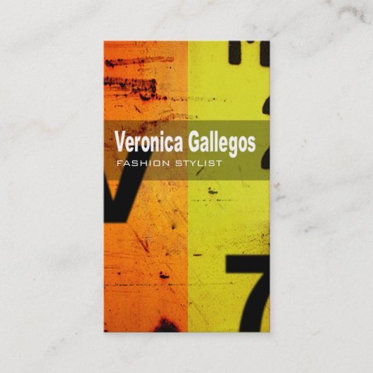 Art Tech Visitekaartje "Mode Stylist" (Voorkant)