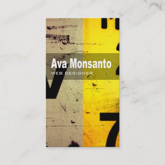 Art Tech Visitekaartje "Web Designer" (Voorkant)