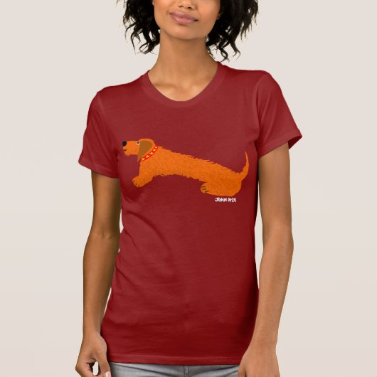 Art Tee Shirt: Sause Dog T-shirt (Voorkant)