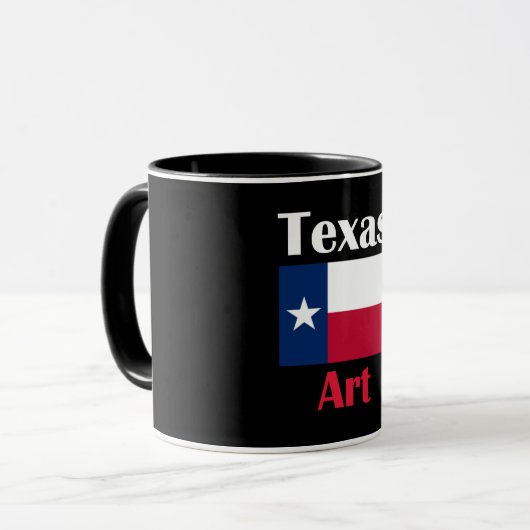 Art Texas Mok (Voorkant links)