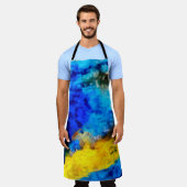 Art texture, creative oil background, striped and  schort (Gedragen)