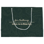  Art Thanksgiving Gift Large Cadeautasje (Achterkant)