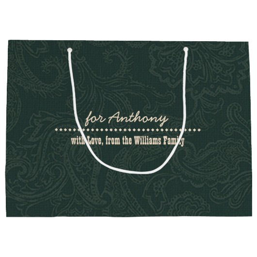  Art Thanksgiving Gift Large Cadeautasje (Achterkant)