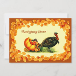  Art Thanksgiving Invitaties Kaart