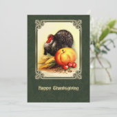  Art Thanksgiving Invitaties Kaart (Staand voorkant)