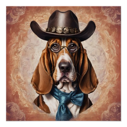 Art The Basset Hound Perfect Poster (Voorkant)