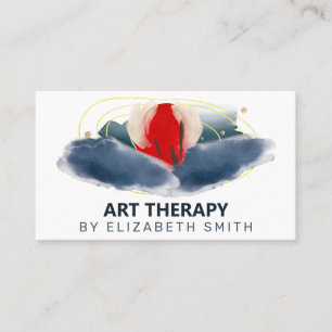 Art Therapy Healing Abstract Visitekaartje