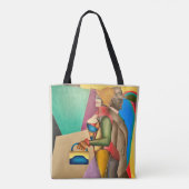 art tote bag (Achterkant)