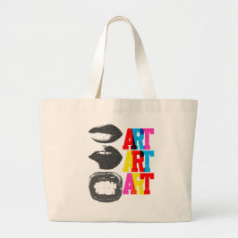 Art Tote  Grote Tote Bag
