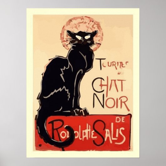 Art Tournee du Chat Noir Poster (Voorkant)