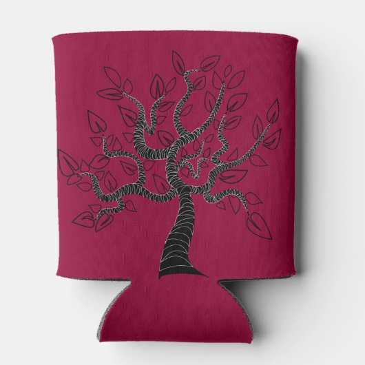 Art Tree-Koelbox - Kleur kiezen Blikjeskoeler (Achterkant)