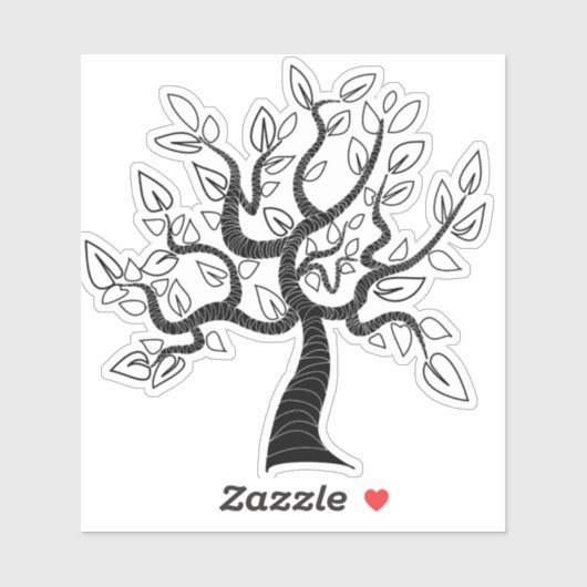 Art Tree-Sticker Sticker (Vel)