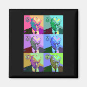 Art Trump Mugshot Magneet (Voorkant)