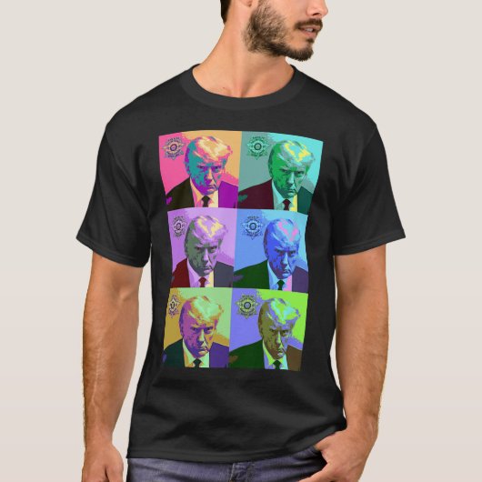 Art Trump Mugshot T-shirt (Voorkant)