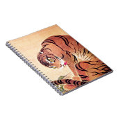 Art Ukiyo-E van het Japanse Tijgerbos Notitieboek (Rechterzijde)