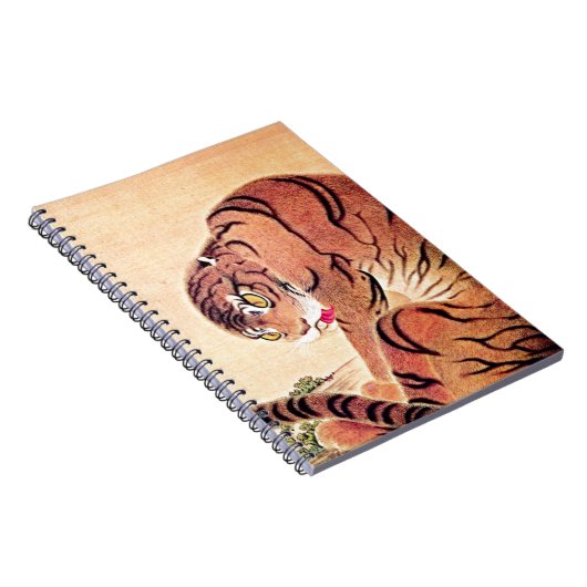  Art Ukiyo-E van het Japanse Tijgerbos Notitieboek (Rechterzijde)