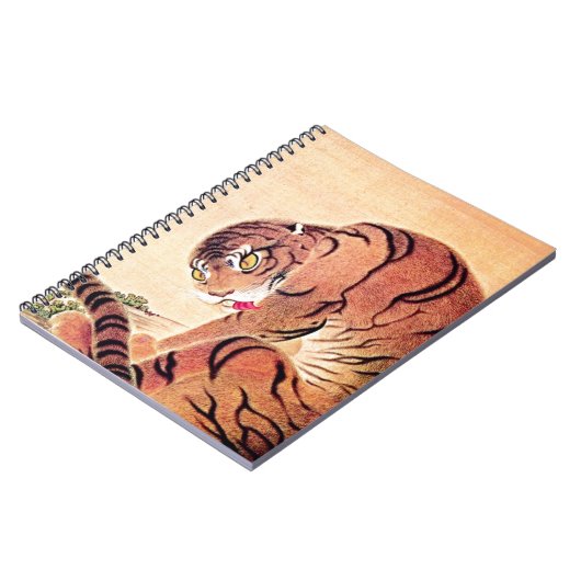  Art Ukiyo-E van het Japanse Tijgerbos Notitieboek (Linkerzijde)