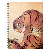 Art Ukiyo-E van het Japanse Tijgerbos Notitieboek (Voorkant)