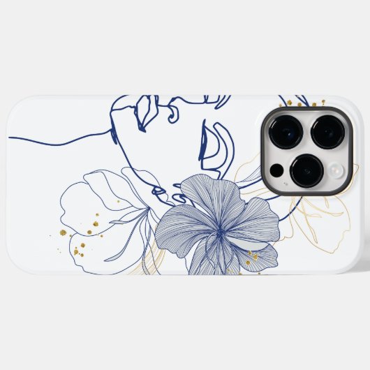 art unieke stijlvolle iPhone 14 Pro Max Case-Mate iPhone Case (Achterkant (horizontaal))