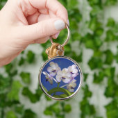 Art. van de Foto van het Plant van bloesems het Sleutelhanger (Hand)