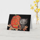 Art. van de Kat van het Katje van de Kaart van (Gele Bloem)