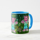 Art van de Mok Micheal Wolfie (Voorkant rechts)