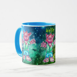 Art van de Mok Micheal Wolfie