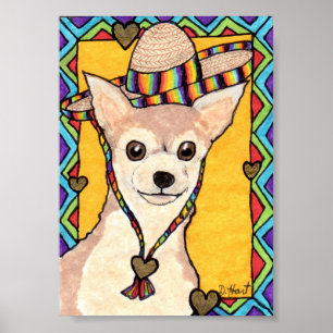 Art. van de Sombrero van Chihuahua & van de Poster