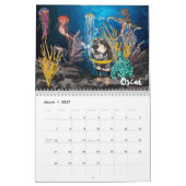 Art van een vergaderrooster 2021 kalender (Mar 2027)