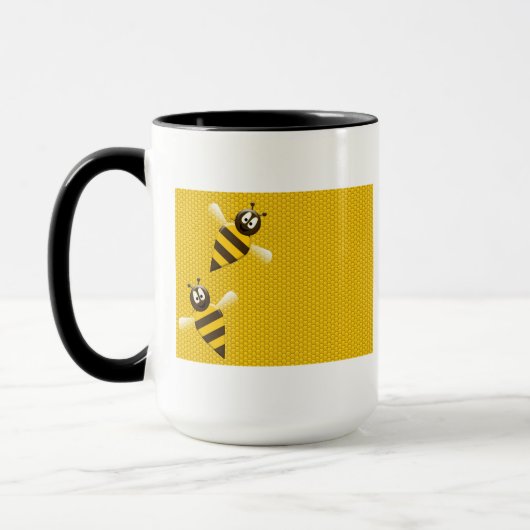 Art. van het Patroon van de Bijen van de Bij van Mok (Links)