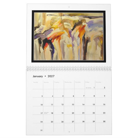 Art van Jacek Jung Kalender (Jan 2027)