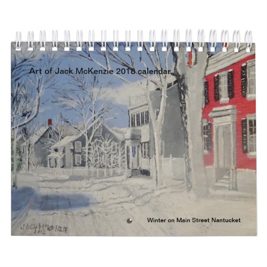 Art van Jack Mckenzie 2018 Agenda Kalender (Hoes)