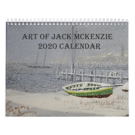 Art van Jack Mckenzie 2020 Agenda Kalender (Hoes)