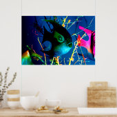 Art. van jGibneyGiclée van de VISSEN het Kolossale Poster (Keuken)