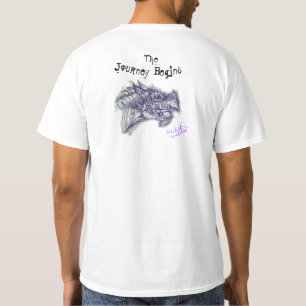 Art van Micheal Journey begint met T-shirt