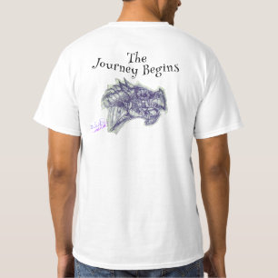 Art van Micheal Journey begint met T-shirt