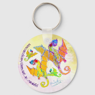 Art van Micheal Raglan Dragon Sleutelhanger