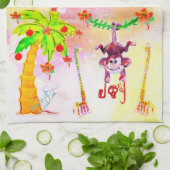 Art van Micheal Zion Joy Kitchen Towels Theedoek (Gevouwen)