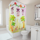 Art van Micheal Zion Shower Curtain Douchegordijn (In situ)