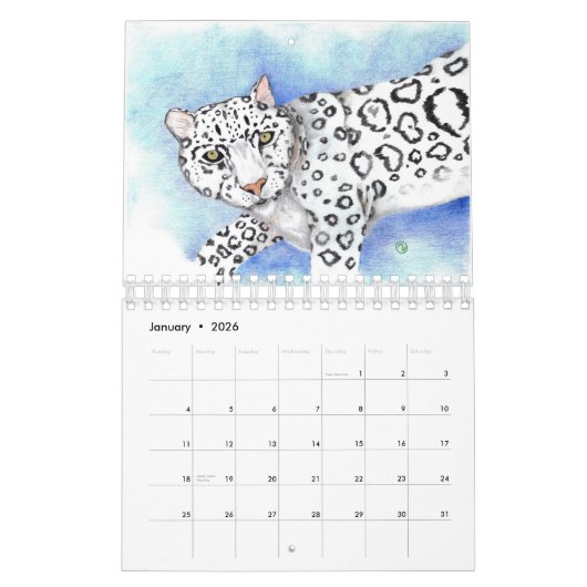 Art van Miranda Sue Hartmann Kalender (Jan 2026)