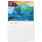 Art van Rick Piper 2014 - 11 x 17-inch wand Kalender (Feb 2026)