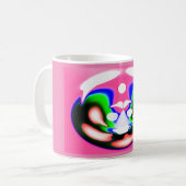 Art van verandering koffiemok (Voorkant links)