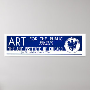 Art voor het publiek - WPA-Poster - Poster
