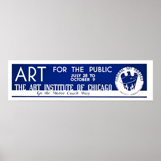Art voor het publiek - WPA-Poster - Poster (Voorkant)