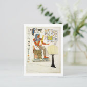 Art Wall van de Tombs of the Kings of Thebes , dis Briefkaart (Staand voorkant)