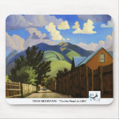Art West-MOUSEPAD - Taos Mountain Muismat (Voorkant)