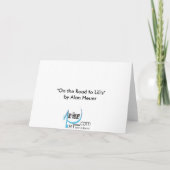 ART WEST WENSKAART op weg naar Lili's Kaart (Achterkant)