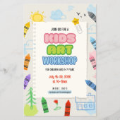 Art Workshop Flyer (Voorkant)